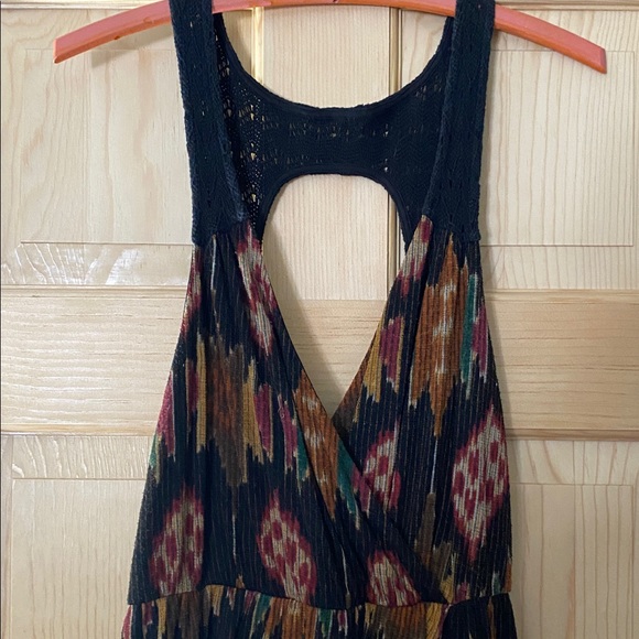Free People Black and Brown Dress - Picture 3 of 8